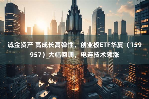 诚金资产 高成长高弹性，创业板ETF华夏（159957）大幅回调，电连技术领涨